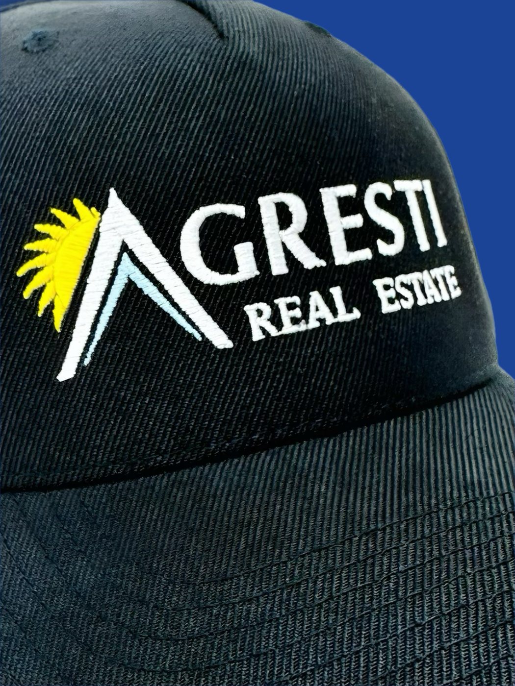 Agresti Real Estate — custom embroidery by TS Embroidery