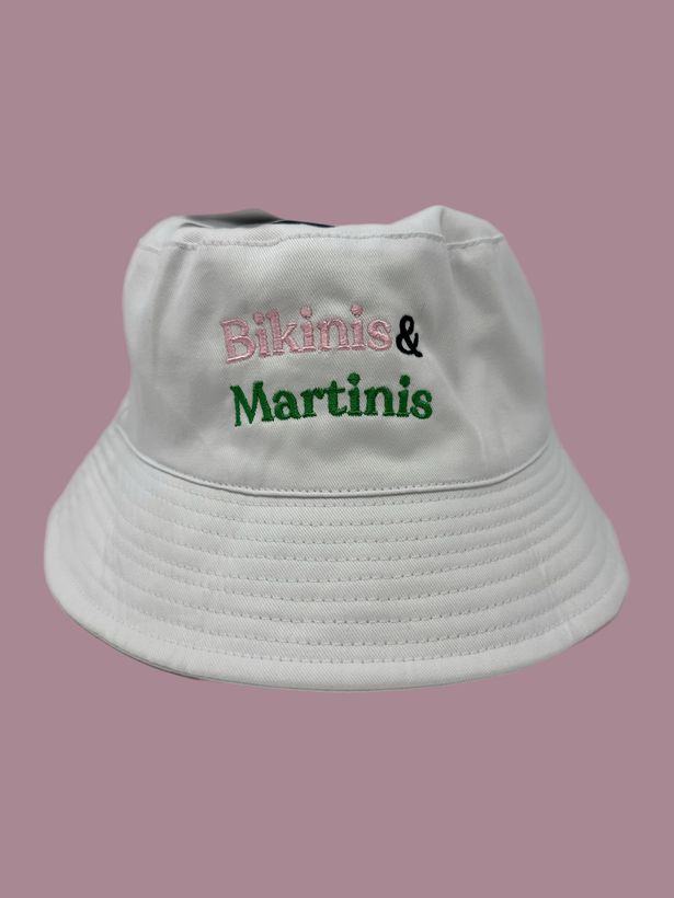 Bikinis & Martinis — custom embroidery by TS Embroidery