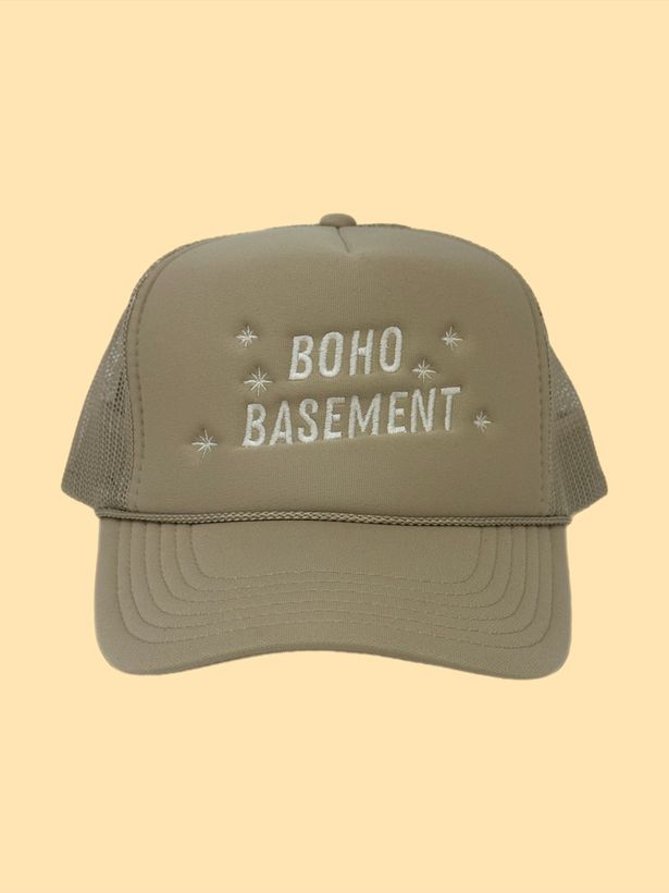 Boho Basement — custom embroidery by TS Embroidery