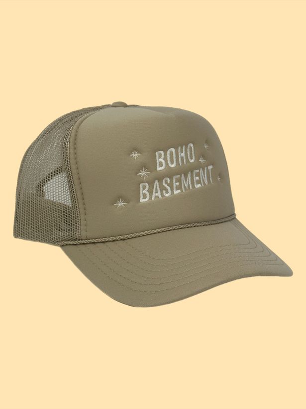 Boho Basement — custom embroidery by TS Embroidery