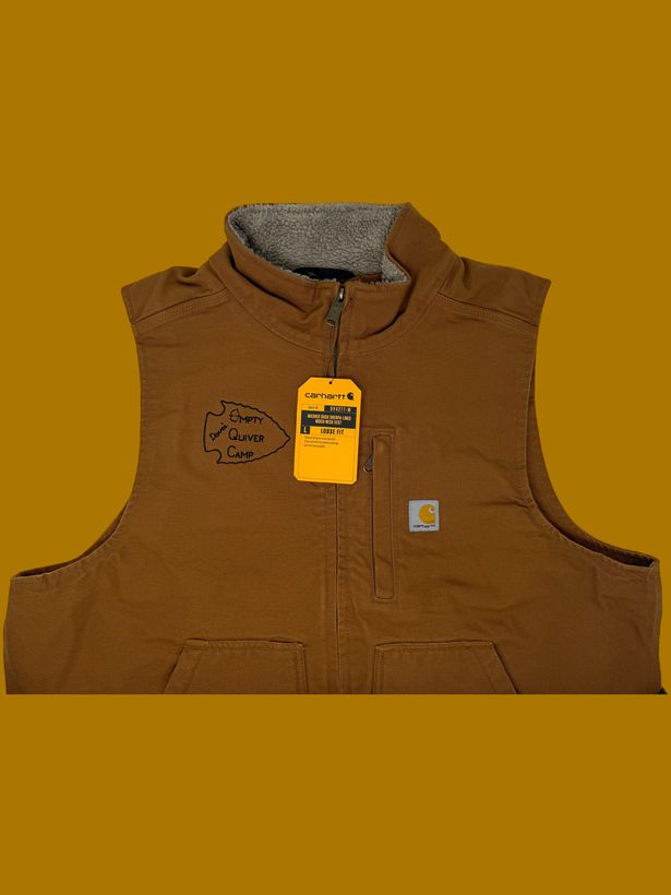Dave's Empty Quiver Camp — custom embroidery by TS Embroidery
