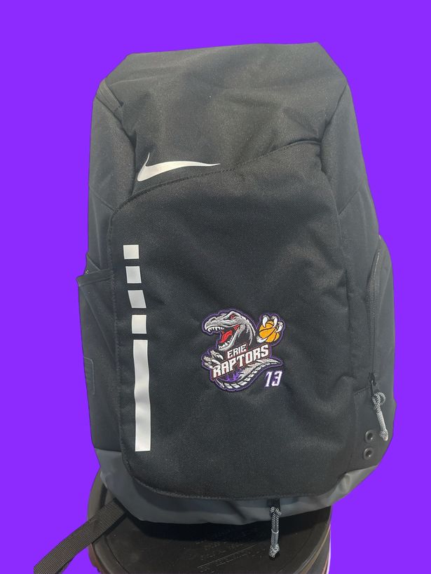 Erie Raptors — custom embroidery by TS Embroidery