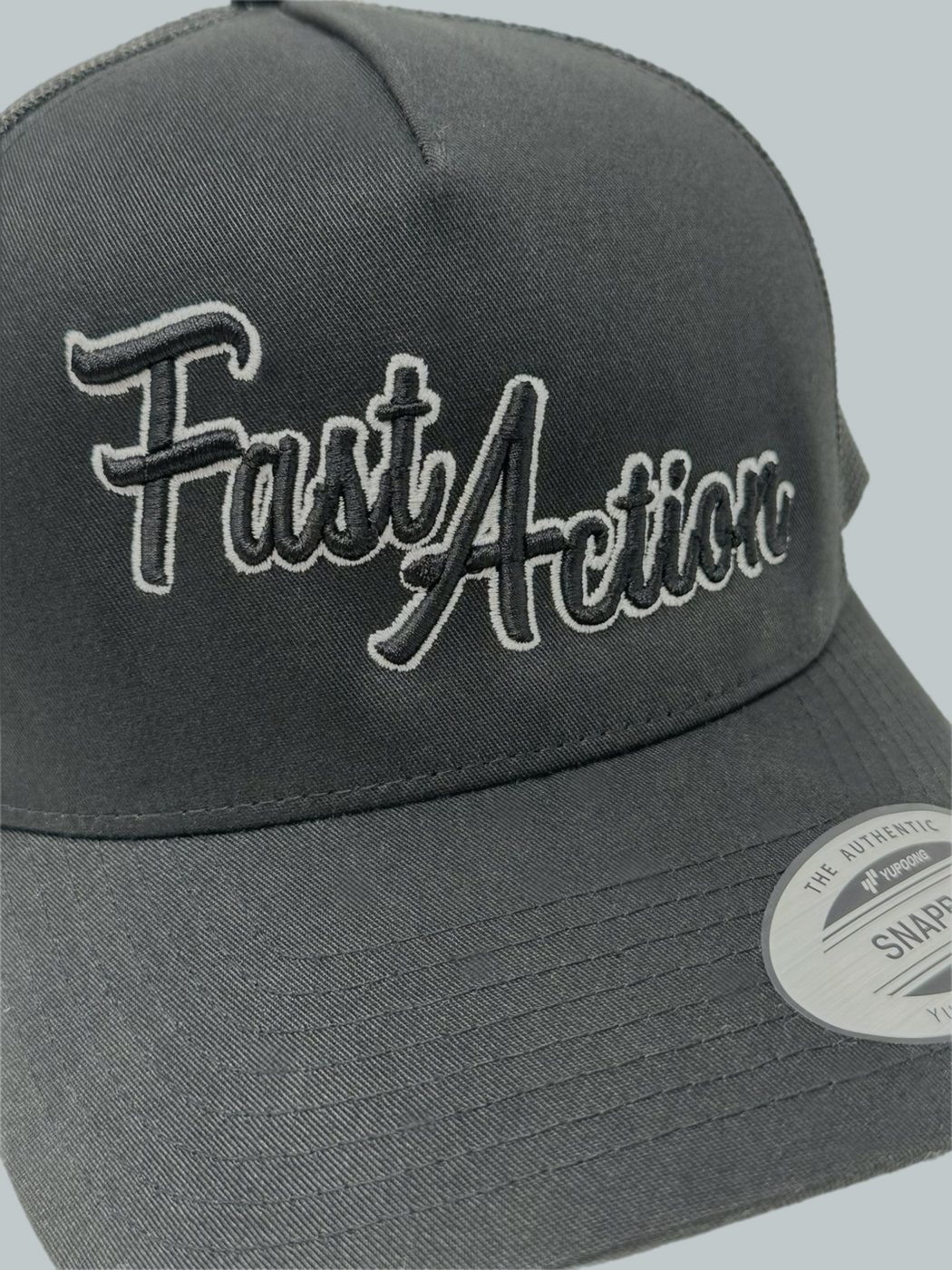 Fast Action — custom embroidery by TS Embroidery