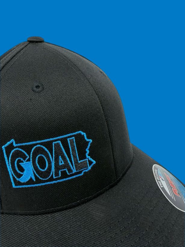 G.O.A.L. — custom embroidery by TS Embroidery