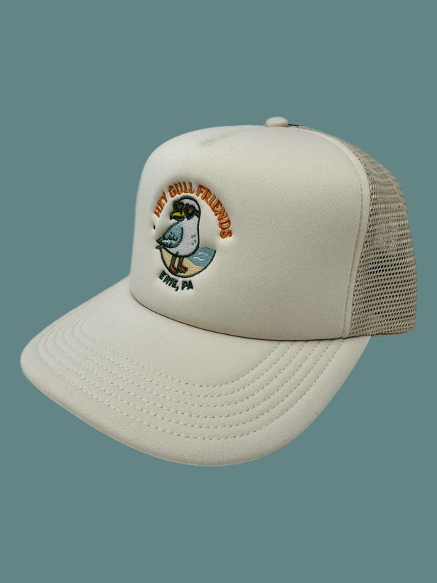 Hey Gull Friends — custom embroidery by TS Embroidery