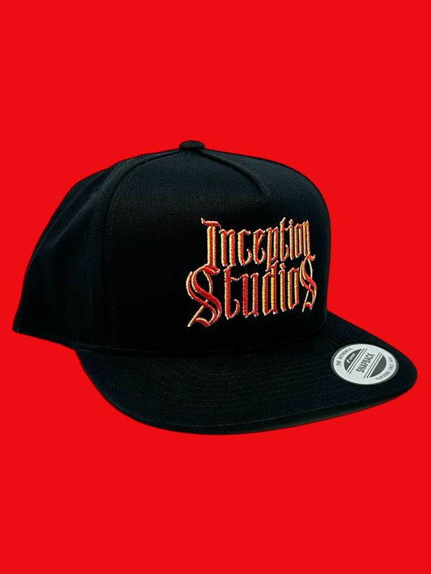 Inception Studios — custom embroidery by TS Embroidery