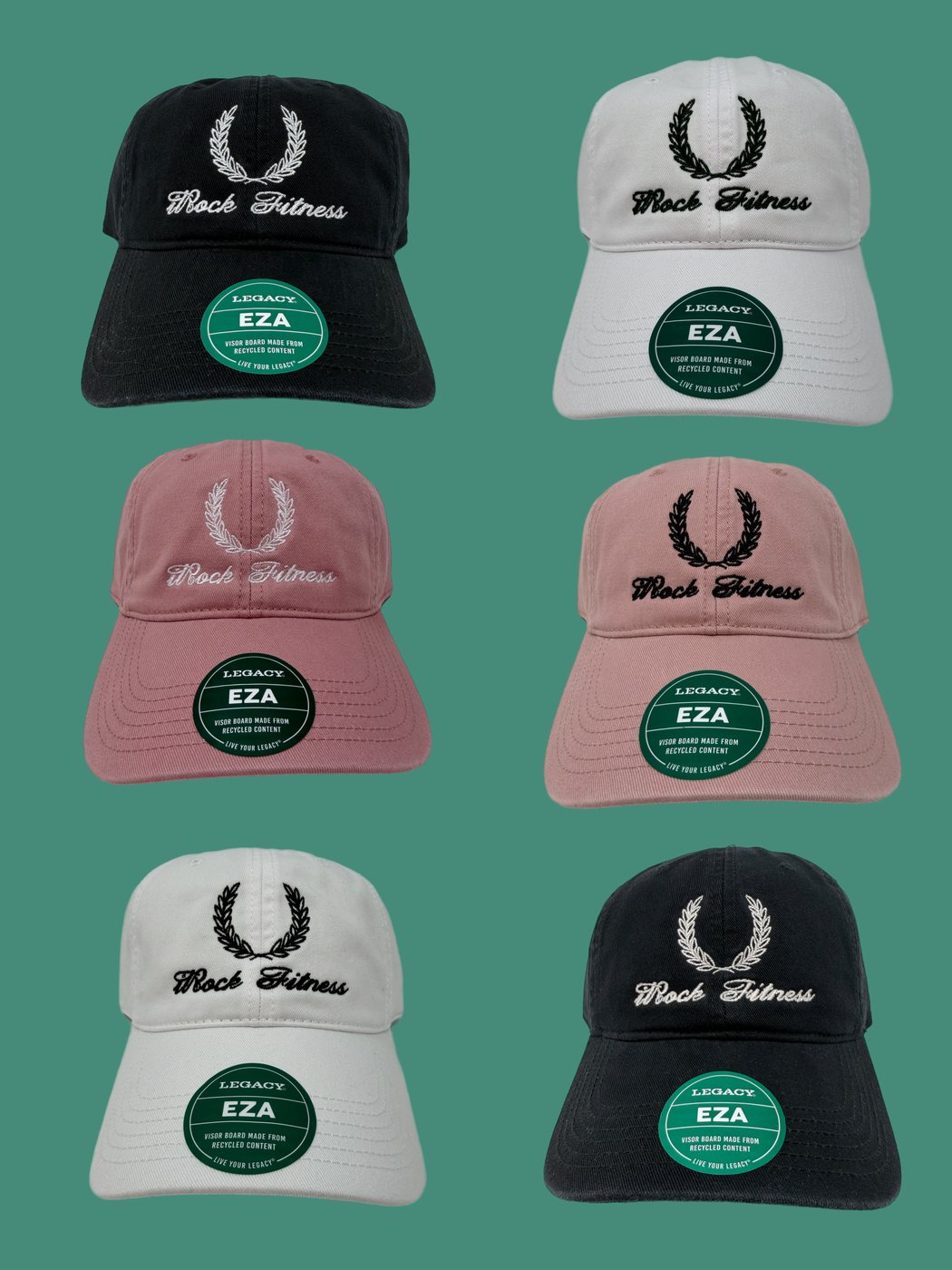 iRock Fitness — custom embroidery by TS Embroidery