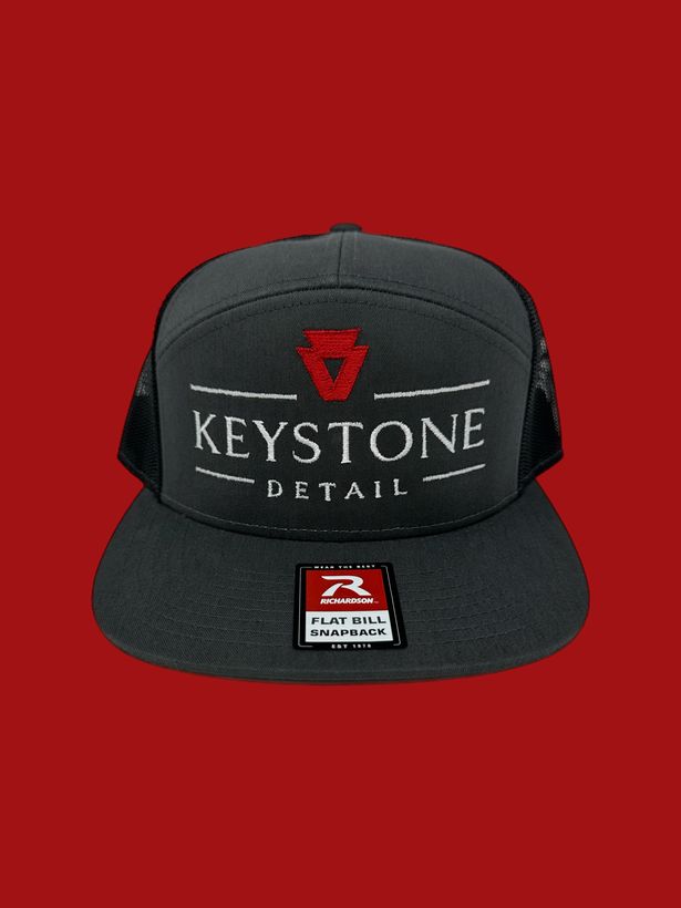 Keystone Detail — custom embroidery by TS Embroidery