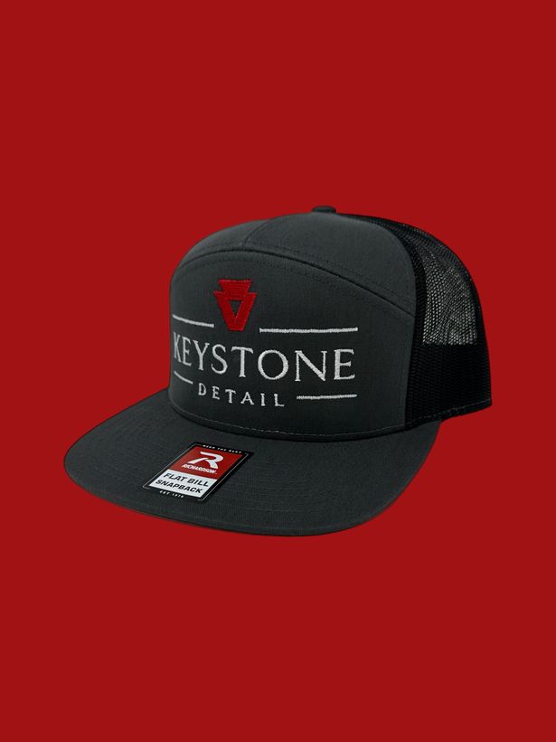 Keystone Detail — custom embroidery by TS Embroidery