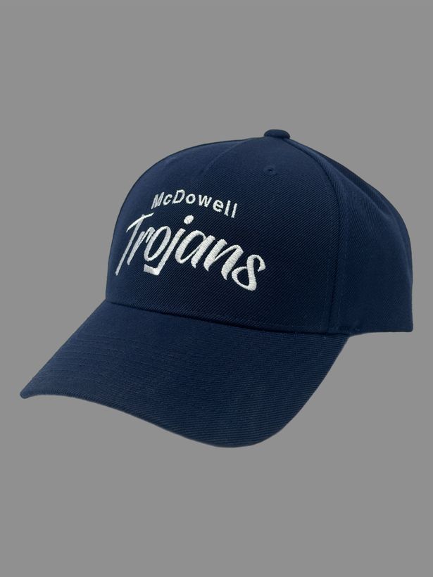 McDowell Trojans High School — custom embroidery by TS Embroidery