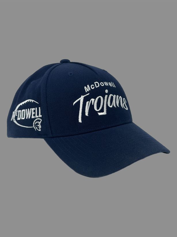 McDowell Trojans High School — custom embroidery by TS Embroidery
