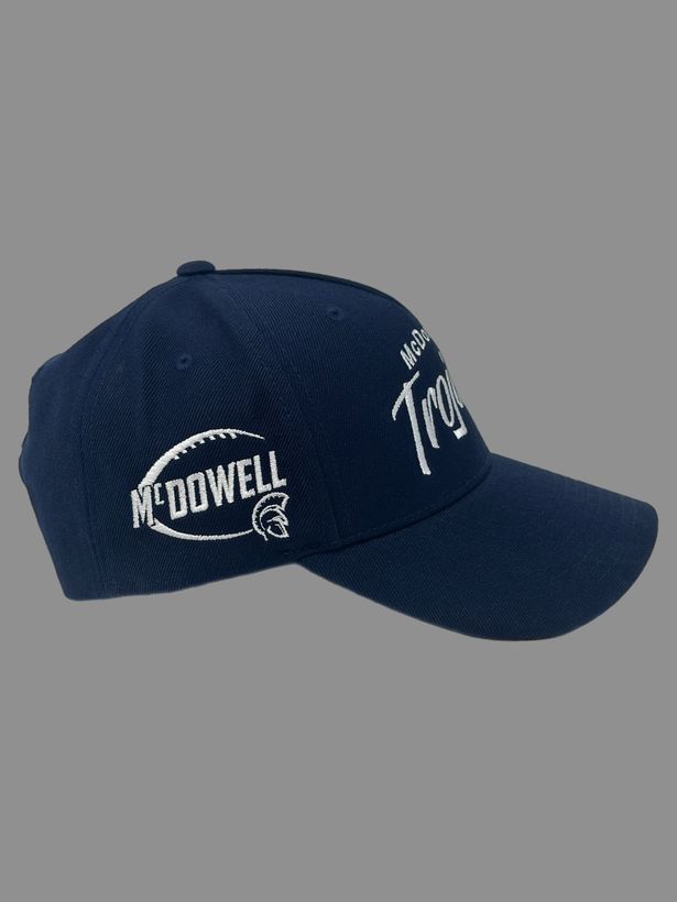 McDowell Trojans High School — custom embroidery by TS Embroidery