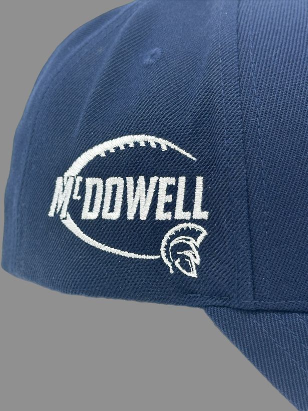 McDowell Trojans High School — custom embroidery by TS Embroidery