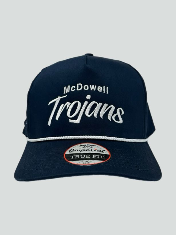McDowell Trojans High School — custom embroidery by TS Embroidery