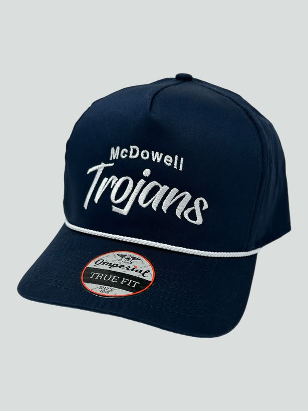 McDowell Trojans High School — custom embroidery by TS Embroidery