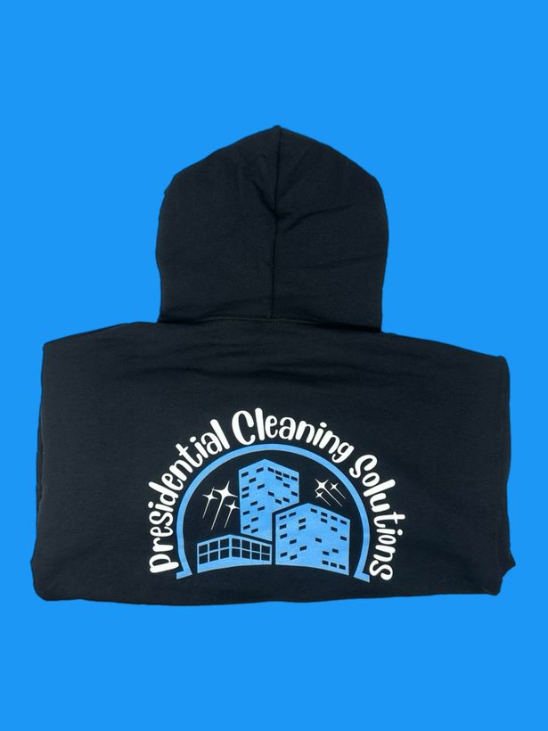 Presidential Cleaning — custom embroidery by TS Embroidery